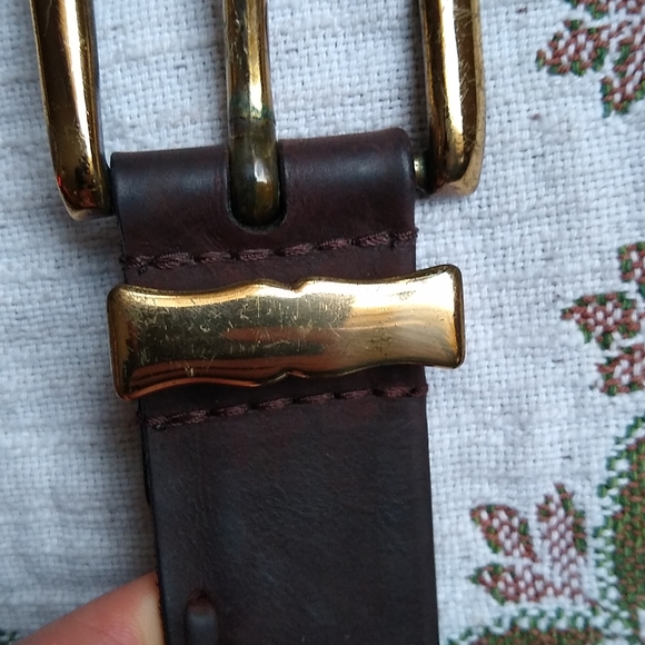 Acheron Sinequanon Leather Belt Size 60/32 main image 6